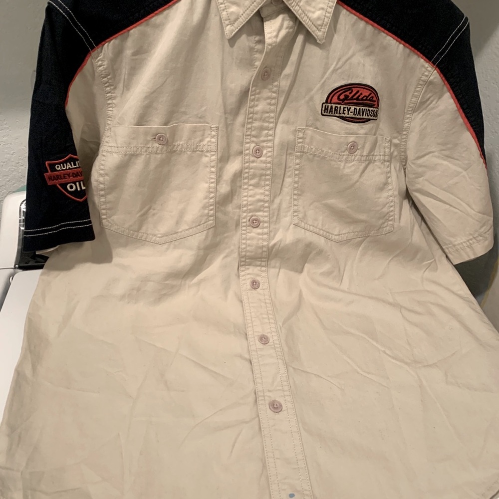 HARLEY DAVIDSON men’s button down shirt